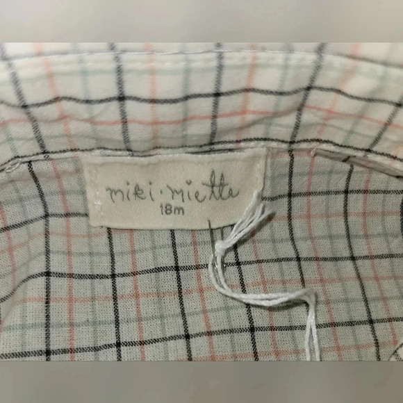 Miki Miette Plaid Button Up - Picture 7 of 7